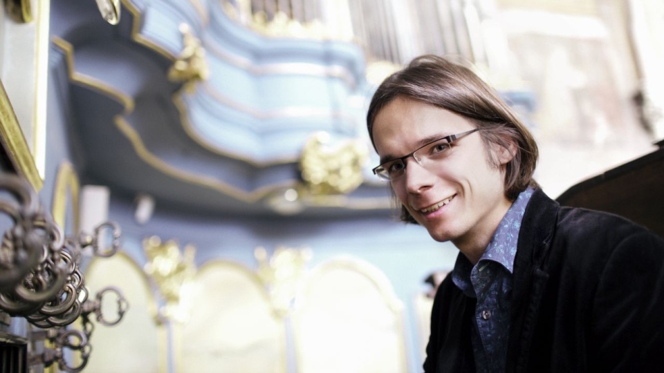 Filip Presseisen – organista. Fot. Kamil Krajewski