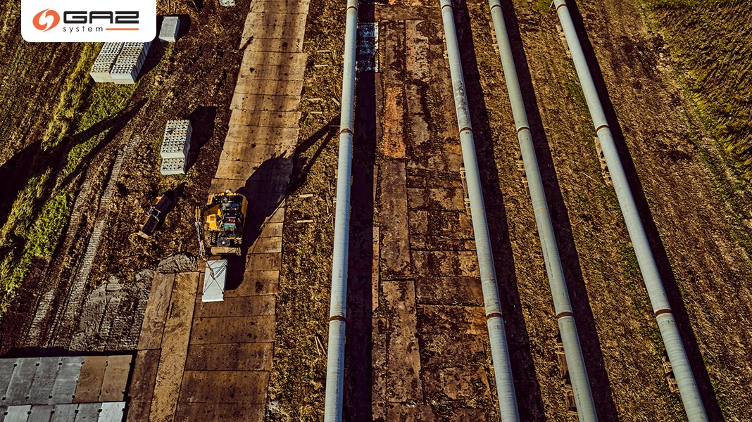 Rozpoczęły się próby ciśnieniowe na niektórych odcinkach części lądowej gazociągu Baltic Pipe.