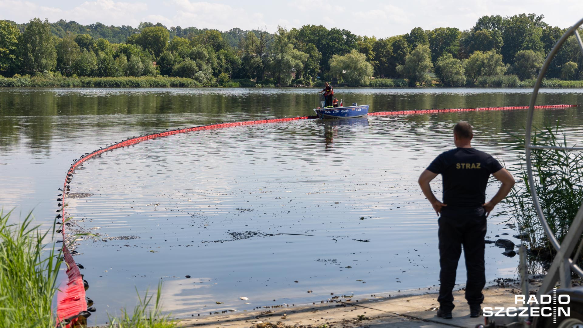 Główny Inspektor Ochrony Środowiska poinformował, że przebadano również inne, główne polskie rzeki i ich dopływy. Nie wykryto w nich obecności złotych alg. Fot. Robert Stachnik [Radio Szczecin/Archiwum]