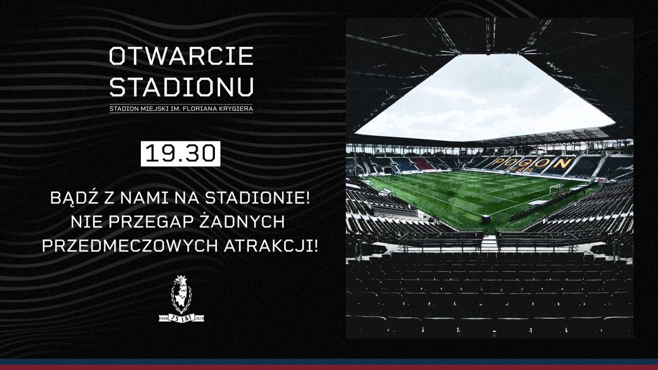 Piłkarze Pogoni zagrają wieczorem z Lechią Gdańsk na nowym stadionie w Szczecinie.
