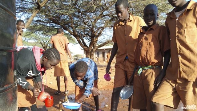 Fot. Tomasz Duklanowski [Radio Szczecin] 30 ton żywności trafiło do dzieci z kenijskich szkół [ZDJĘCIA]
