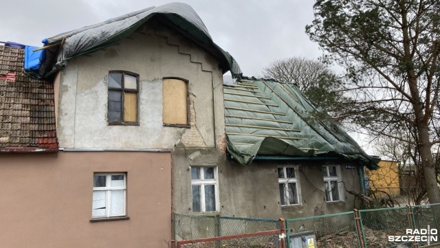 Fot. Tomasz Duklanowski [Radio Szczecin] Drawsko po wichurze: Stacje paliw zamknięte, otwarte tylko dwa sklepy [ZDJĘCIA]