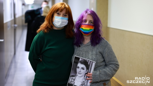 Fot. Robert Stachnik [Radio Szczecin] Lewicowa aktywistka stanęła przed sądem. Pozwała ją działaczka pro-life