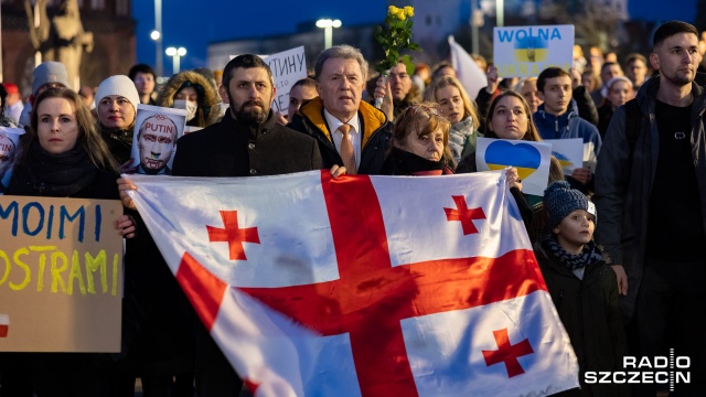 Fot. Robert Stachnik [Radio Szczecin] Młody Ukrainiec ze Szczecina wraca walczyć za ojczyznę [DUŻO ZDJĘĆ]