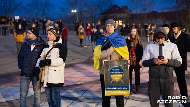 Fot. Robert Stachnik [Radio Szczecin] Młody Ukrainiec ze Szczecina wraca walczyć za ojczyznę [DUŻO ZDJĘĆ]