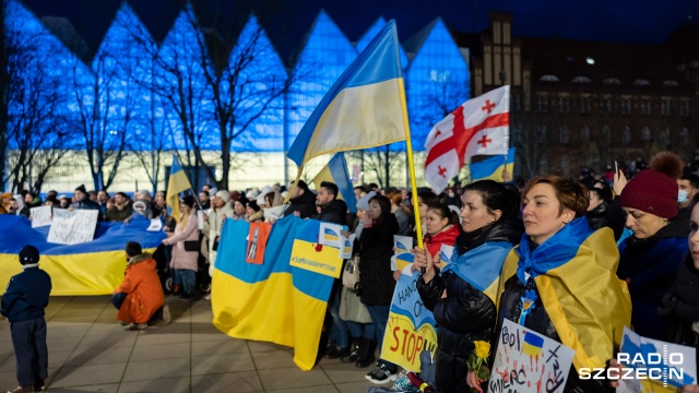 Fot. Robert Stachnik [Radio Szczecin] Młody Ukrainiec ze Szczecina wraca walczyć za ojczyznę [DUŻO ZDJĘĆ]