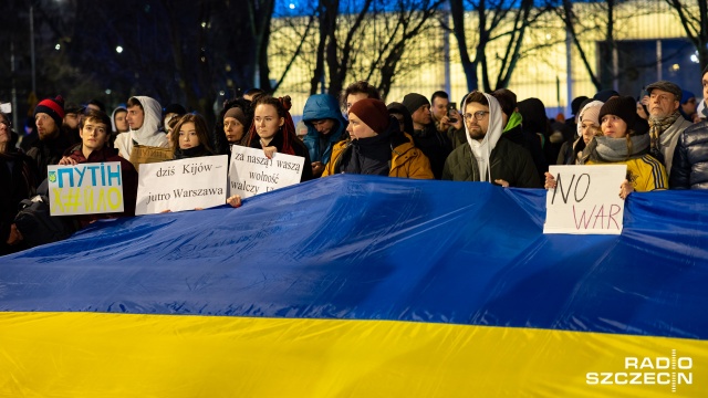 Fot. Robert Stachnik [Radio Szczecin] Młody Ukrainiec ze Szczecina wraca walczyć za ojczyznę [DUŻO ZDJĘĆ]