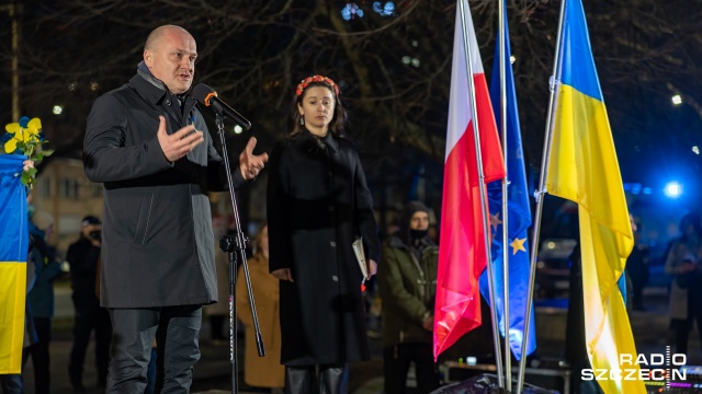 Fot. Robert Stachnik [Radio Szczecin] Młody Ukrainiec ze Szczecina wraca walczyć za ojczyznę [DUŻO ZDJĘĆ]