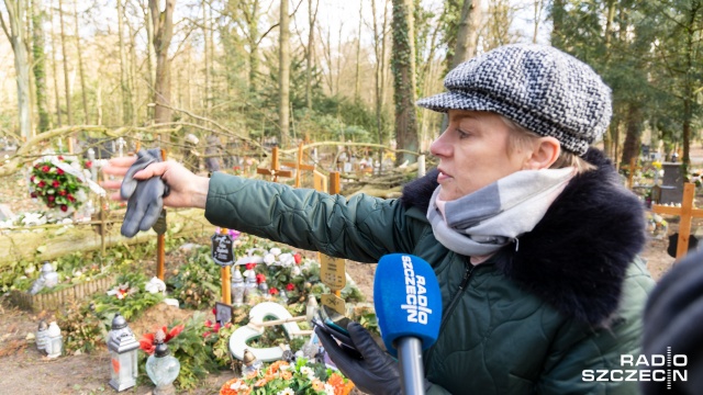 Fot. Robert Stachnik [Radio Szczecin] Cmentarz Centralny otwarty. Wciąż trwa liczenie strat [ZDJĘCIA]