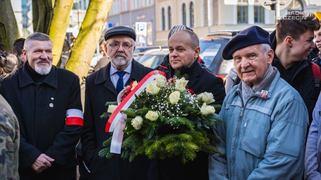 Fot. Mateusz Papke [Radio Szczecin] "Ukraińcy walczą o te same wartości, o które walczyli Żołnierze Wyklęci" [WIDEO, ZDJĘCIA]