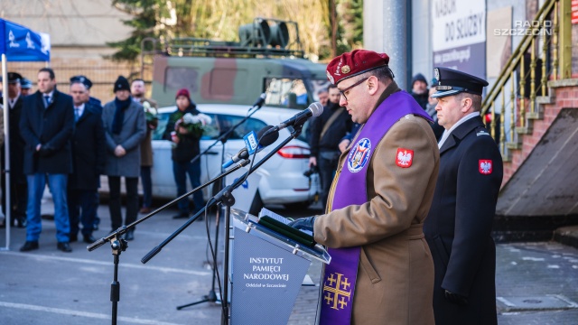 Fot. Mateusz Papke [Radio Szczecin] "Ukraińcy walczą o te same wartości, o które walczyli Żołnierze Wyklęci" [WIDEO, ZDJĘCIA]