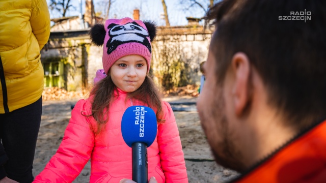 Fot. Mateusz Papke [Radio Szczecin] "Powoli oswajają się z nowym otoczeniem". Ukraińskie przedszkolaki w Szczecinie [ZDJĘCIA]