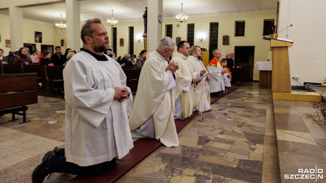 Fot. Robert Stachnik [Radio Szczecin] Akt poświęcenia ludzkości, zwłaszcza Rosji i Ukrainy, Niepokalanemu Sercu Maryi [WIDEO, ZDJĘCIA]