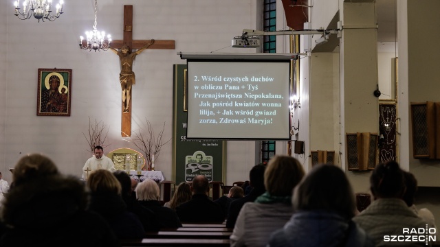 Fot. Robert Stachnik [Radio Szczecin] Akt poświęcenia ludzkości, zwłaszcza Rosji i Ukrainy, Niepokalanemu Sercu Maryi [WIDEO, ZDJĘCIA]