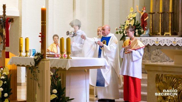 Fot. Robert Stachnik [Radio Szczecin] Msza św. w intencji Ojczyzny rozpoczęła obchody święta Konstytucji 3 Maja [WIDEO, ZDJĘCIA]