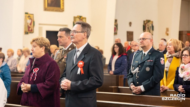 Fot. Robert Stachnik [Radio Szczecin] Msza św. w intencji Ojczyzny rozpoczęła obchody święta Konstytucji 3 Maja [WIDEO, ZDJĘCIA]
