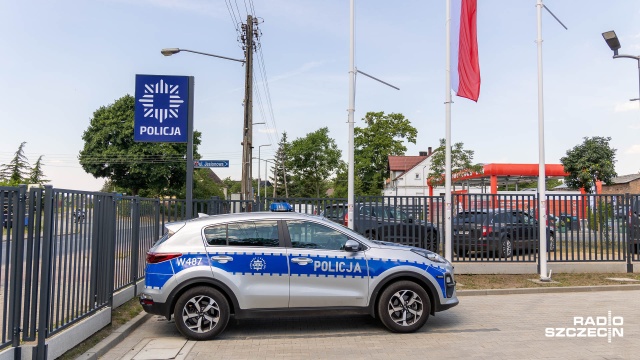 Fot. Robert Stachnik [Radio Szczecin] Kolejne posterunki policji powstają w regionie [ZDJĘCIA]