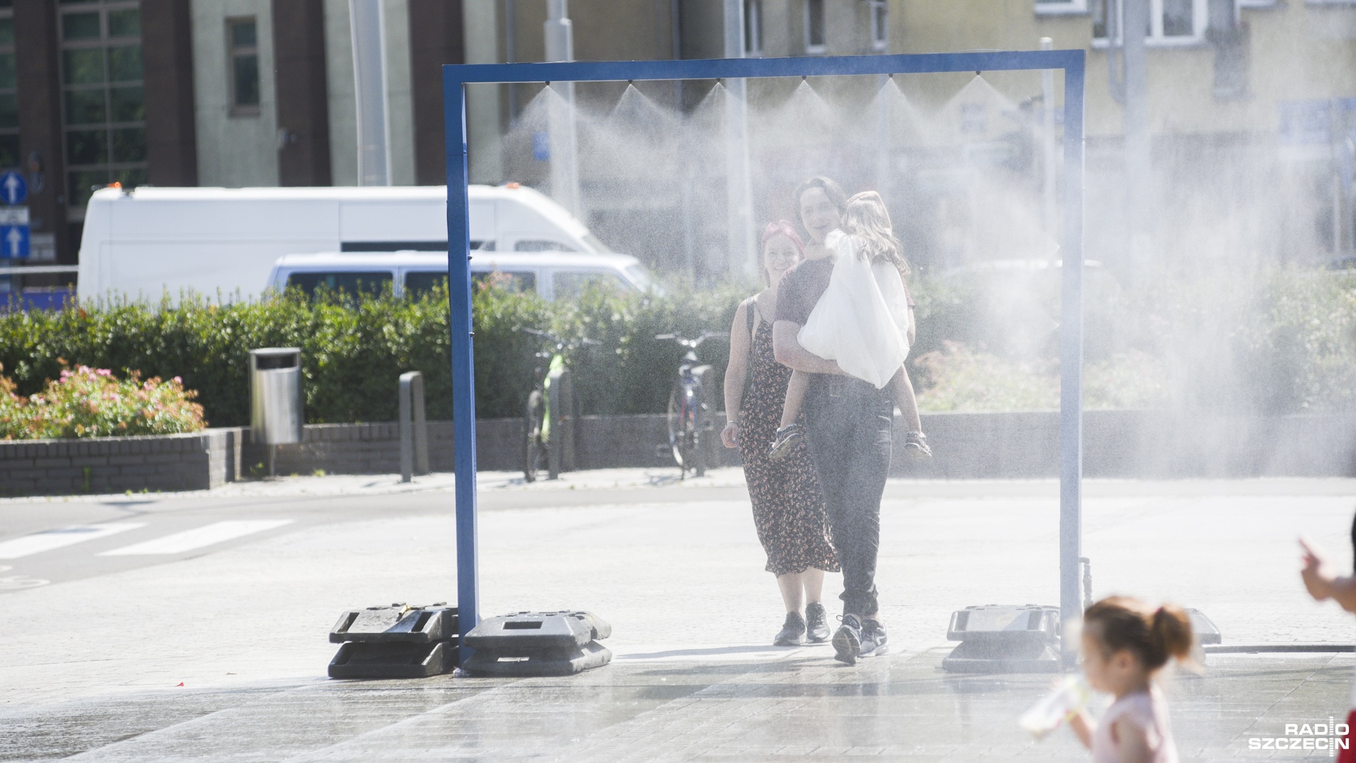 To chłodne lato - ocenia szczeciński Zakład Wodociągów i Kanalizacji. W tym sezonie kurtyny wodne na terenie Szczecina były uruchamiane zaledwie 10 razy.