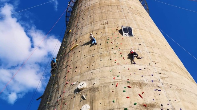 Fot. Mateusz Staworowski [Archwium prywatne] Największa na świecie ścianka wspinaczkowa powstaje w... Szczecinie! [ZDJĘCIA]