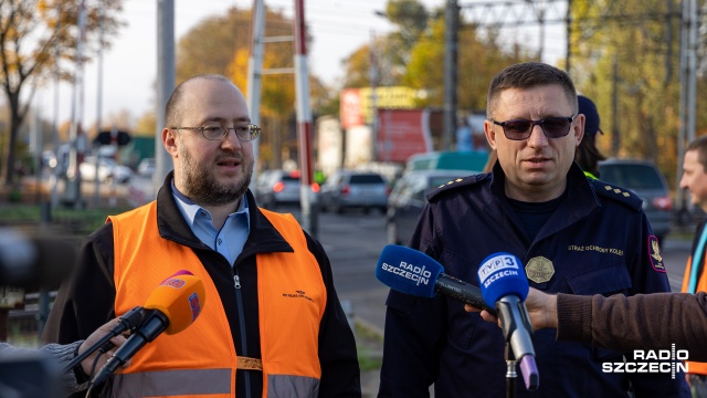 Fot. Robert Stachnik [Radio Szczecin] Za 99% wypadków na przejazdach kolejowo-drogowych odpowiadają kierowcy [WIDEO, ZDJĘCIA]