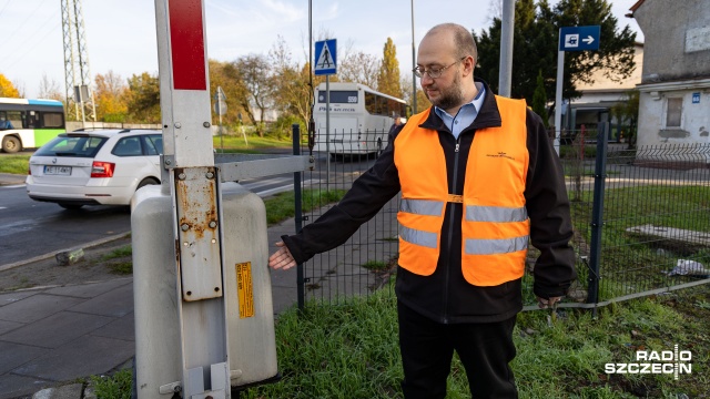 Fot. Robert Stachnik [Radio Szczecin] Za 99% wypadków na przejazdach kolejowo-drogowych odpowiadają kierowcy [WIDEO, ZDJĘCIA]