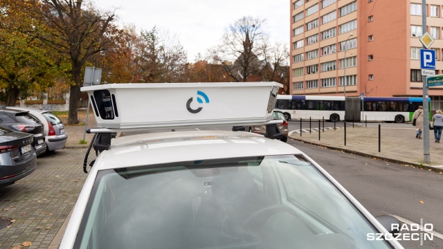 Fot. Robert Stachnik [Radio Szczecin] Samochód SPP już w trybie roboczym [WIDEO, ZDJĘCIA]