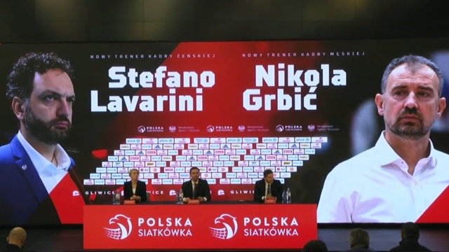 Poznaliśmy trenerów siatkarskich reprezentacji Polski. Trenerem kadry mężczyzn został Serb Nikola Grbić, a kadrę kobiet poprowadzi Włoch Stefano Lavarini.