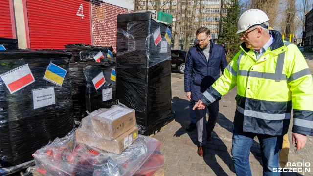 Sprzęt pożarniczy oraz agregat prądotwórczy, który może zasilić całe osiedle mieszkaniowe, trafi na Ukrainę. To dar Morskiej Stoczni Remontowej Gryfia.
