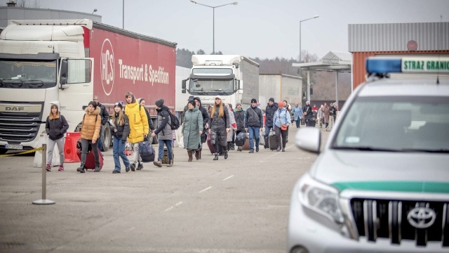 Od 24 lutego do Polski wjechało 1 milion 970 tysięcy uchodźców z Ukrainy.