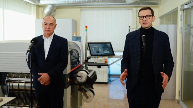 Premier Mateusz Morawiecki powiedział, że sytuacja na granicy z Ukrainą nieco się uspokoiła.