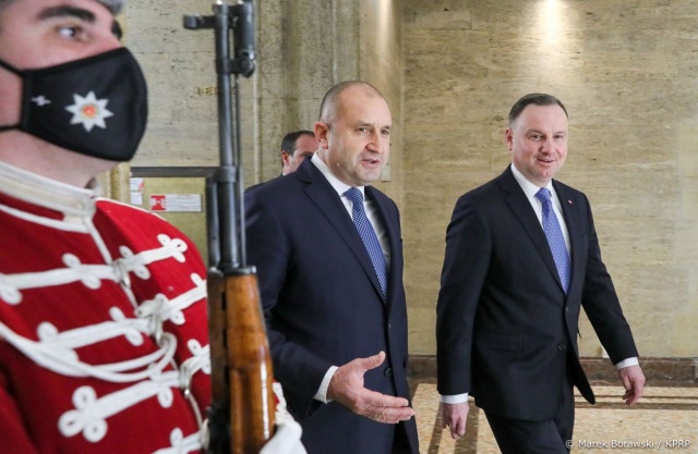 Prezydenci Polski i Bułgarii po konsultacjach ws. Ukrainy