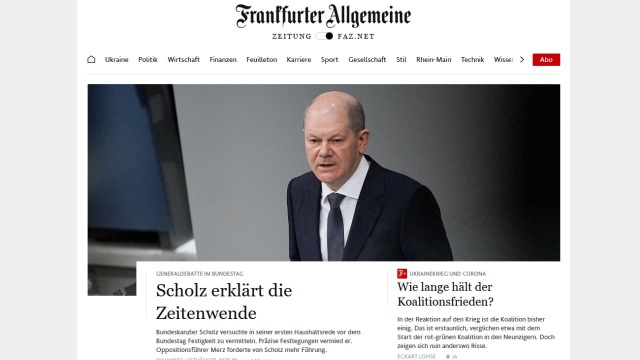Kanclerz Niemiec, Olaf Scholz wezwał Władimira Putina do zawieszenia działań wojennych na Ukrainie.