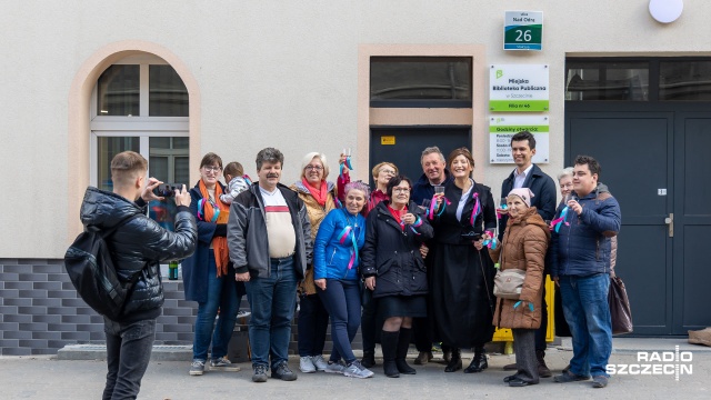 Filia biblioteczna nr 46 ponownie otwarta dla czytelników. Po pożarze budynku w 2018 roku, biblioteka została przeniesiona do lokalu tymczasowego.