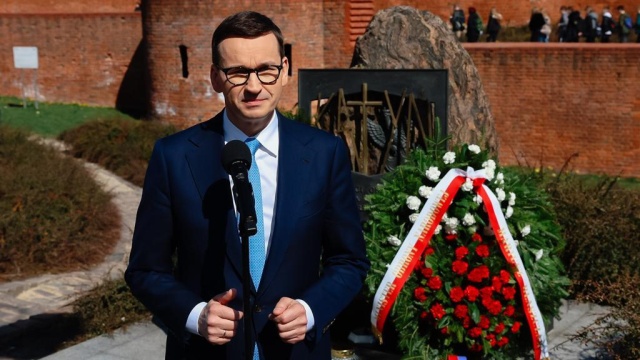 Premier Mateusz Morawiecki mówił, że Polska wzywa do ustanowienia międzynarodowej komisji do spraw zbadania zbrodni rosyjskich na Ukrainie.