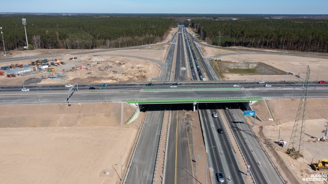 Znikają korki na podszczecińskim fragmencie Autostrady A6.