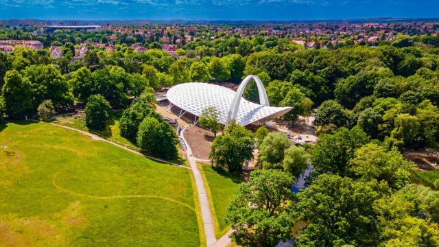 Prace przy budowie Teatru Letniego w Szczecinie na finiszu.