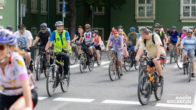 Rowerowy przejazd przez miasto, czyli Klimatyczna Masa Krytyczna wróciła do naszego miasta.