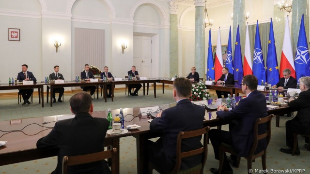 Prezydent Duda o spotkaniu Rady Bezpieczeństwa Narodowego