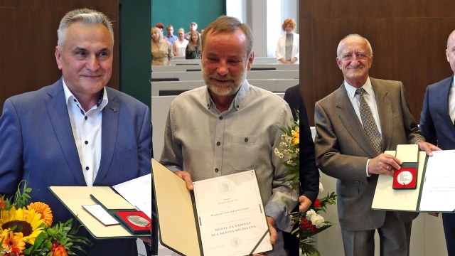 Medale dla Zasłużonych dla Miasta Szczecin i przyjęcie w swoje grono nowych Ambasadorów Szczecina w czasie wtorkowej uroczystej sesji Rady Miasta.