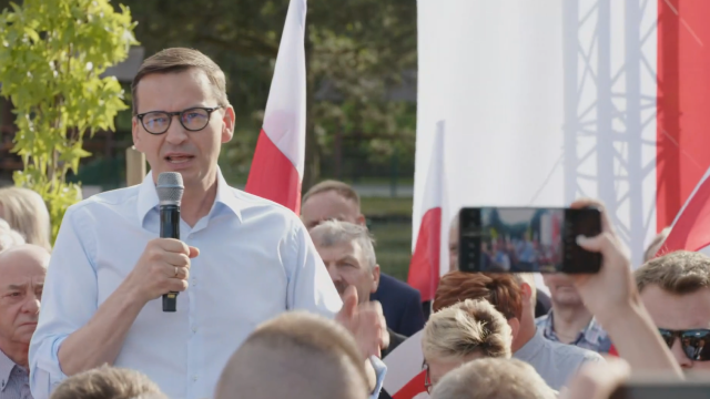 Premier Mateusz Morawiecki powiedział, że Platforma Obywatelska chce zlikwidować politykę społeczną rządu Zjednoczonej Prawicy.