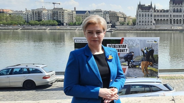Ambasador Ukrainy w Budapeszcie, Ljubow Nepop została odwołana.