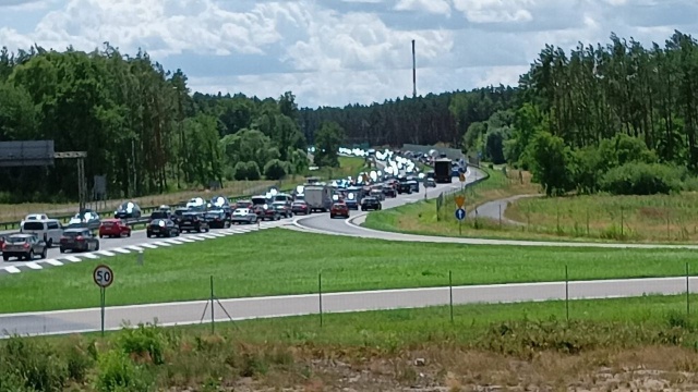 Utrudnienia na trasach regionu.