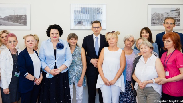 Premier Mateusz Morawiecki chce, żeby Polska była wśród państw, w których nowotwór piersi jest leczony najskuteczniej.