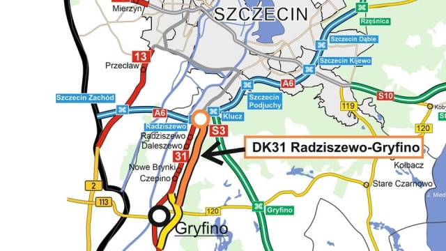 Jest decyzja środowiskowa dla nowego przebiegu drogi krajowej nr 31. Chodzi o obwodnicę Gryfina, której długość docelowo będzie miała prawie 10 kilometrów.