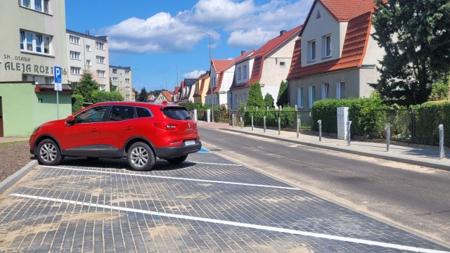 2,5 mln złotych kosztowała przebudowa Alei Róż w Goleniowie.