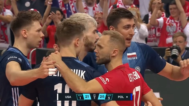 Polscy siatkarze wygrali trzeci grupowy mecz w mistrzostwach świata, które trwają w Polsce i Słowenii.