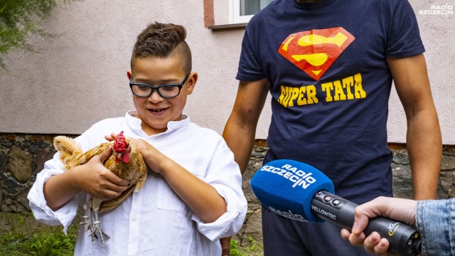 To ośmioletni Mateusz Wypchło z Kłodowa koło Widuchowej.