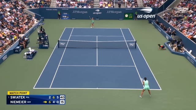 Iga Świątek awansowała do ćwierćfinału tenisowego wielkoszlemowego turnieju US Open.