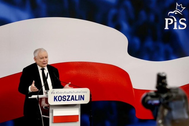 Koszalin: Jarosław Kaczyński o polityce międzynarodowej