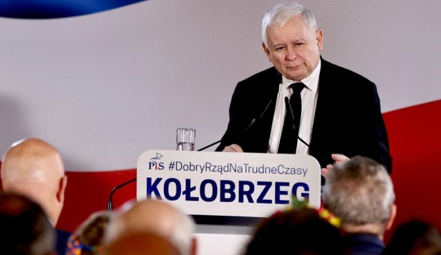 Kołobrzeg: Prezes Kaczyński o reparacjach wojennych